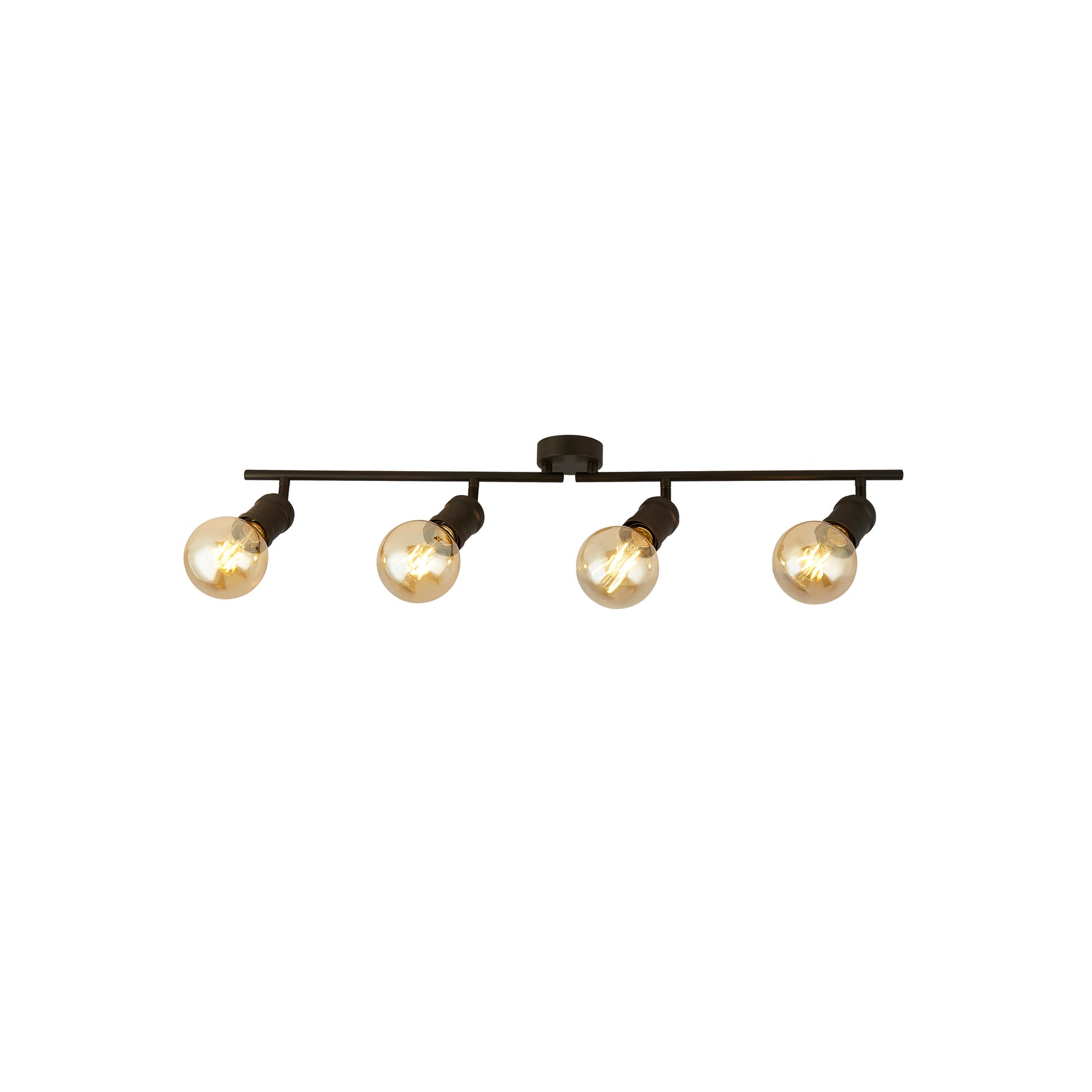 Dance 4Lt Split Bar Spotlight - Sand Black Metal