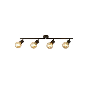 Dance 4Lt Split Bar Spotlight - Sand Black Metal