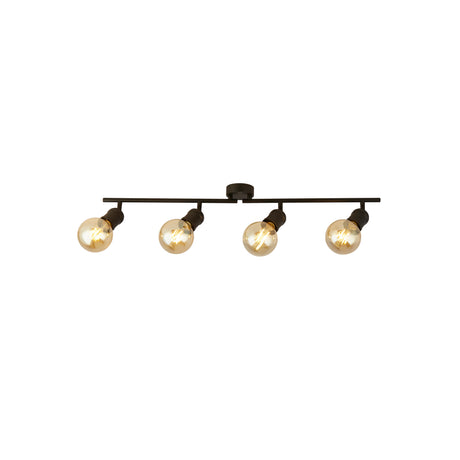 Dance 4Lt Split Bar Spotlight - Sand Black Metal