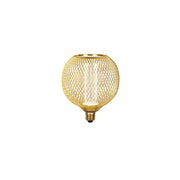 Wire Mesh Effect Globe Lamp - Gold Metal (4.5W, 4000K)