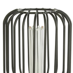 Searchlight Electric Drum Lamp - Black Metal (4.5W, 4000K) 46005BK