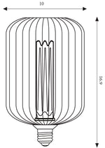 Searchlight Electric Drum Lamp - Black Metal (4.5W, 4000K) 46005BK