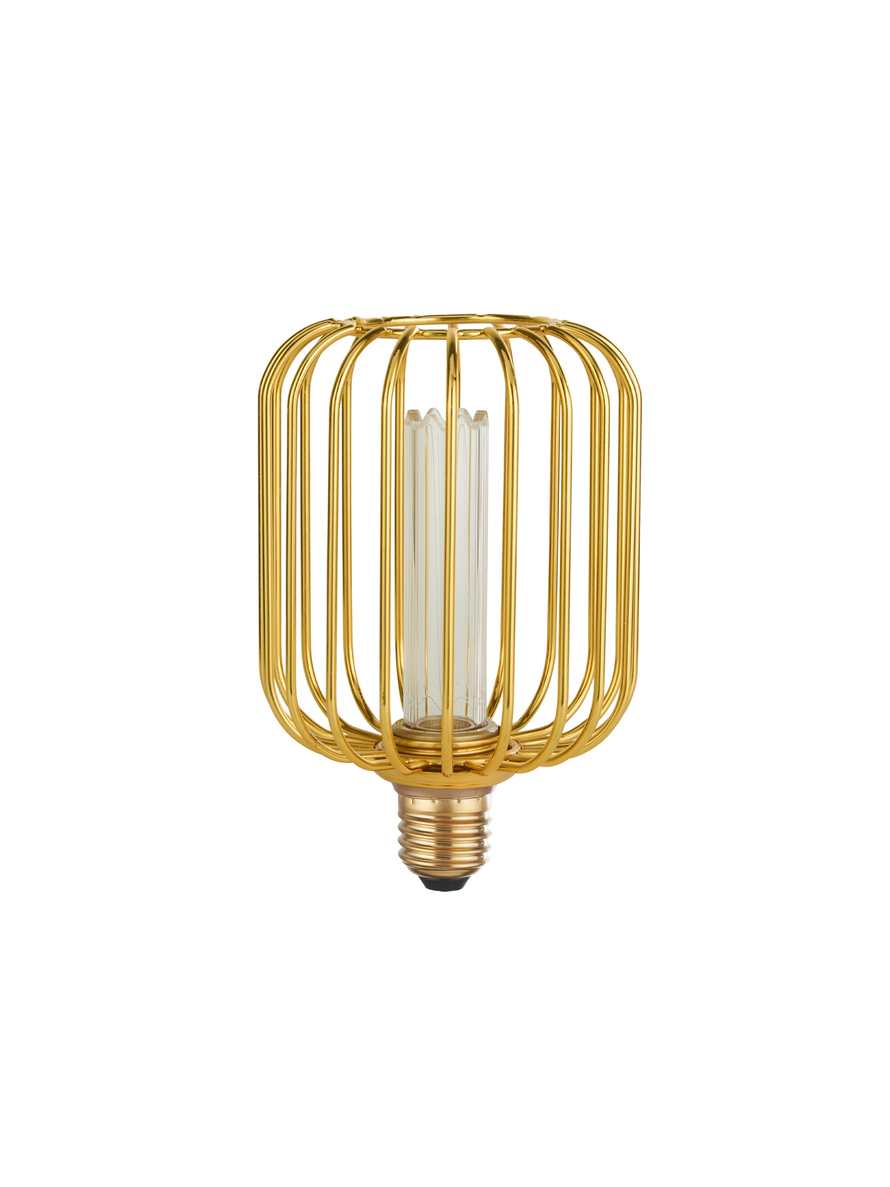 Searchlight Electric Drum Lamp - Gold Metal (4.5W, 4000K) 46005GO