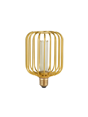 Searchlight Electric Drum Lamp - Gold Metal (4.5W, 4000K) 46005GO
