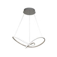 Magic Pendant - Satin Silver Metal
