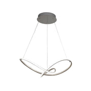 Magic Pendant - Satin Silver Metal