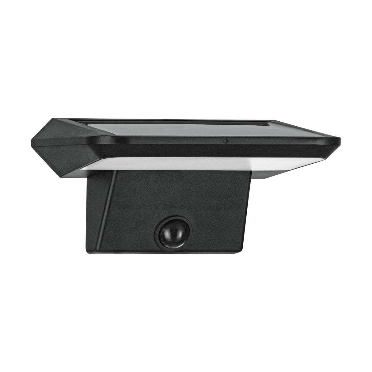Eglo EU PORRASSA Solar Wall Light – Black, Motion Sensor, Cold White, Outdoor Security Lighting