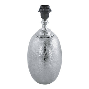 Eglo EU SAWTRY Table Lamp – Vintage Nickel Finish, E27, Inline Switch, Indoor Lighting