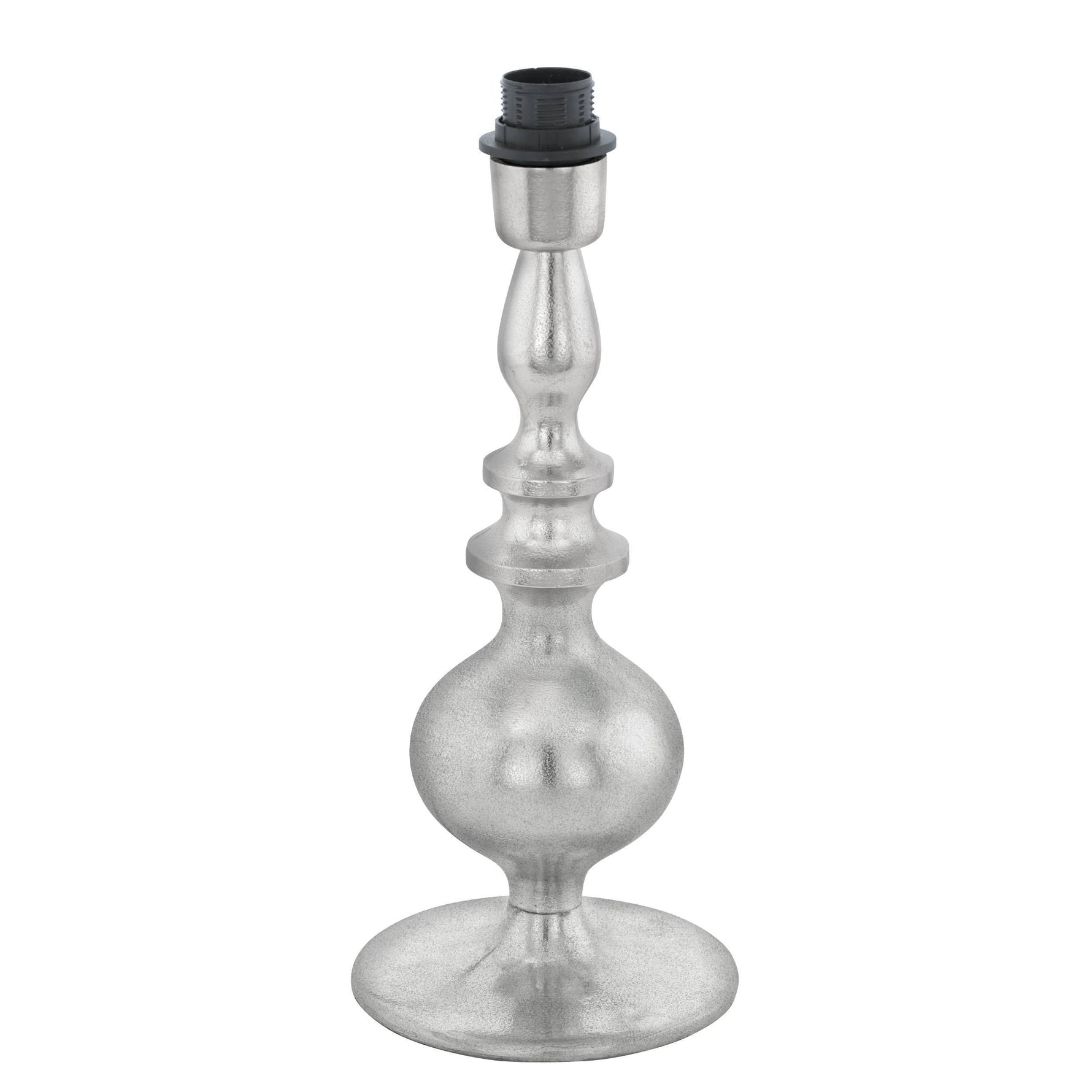 Eglo EU Pasteri White & Satin Nickel Fabric Table Lamp