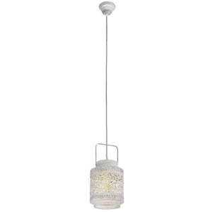 Eglo EU Talbot Single Pendant Light E27 Grey