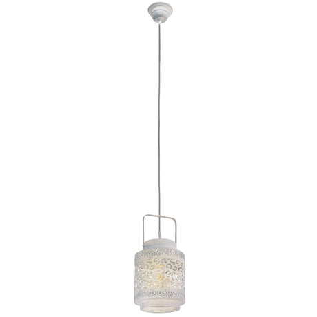 Eglo EU Talbot Single Pendant Light E27 Grey