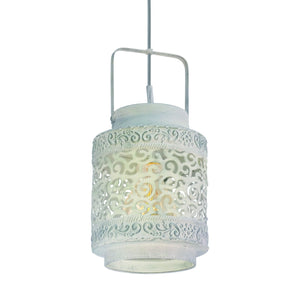 Eglo EU Talbot Single Pendant Light E27 Grey