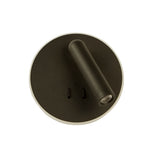 Searchlight Electric Cher LED Wall Light, Black Metal 49323BK