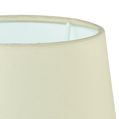 Eglo EU 1+1 Vintage Beige Minamilist Fabric Lamp Shade