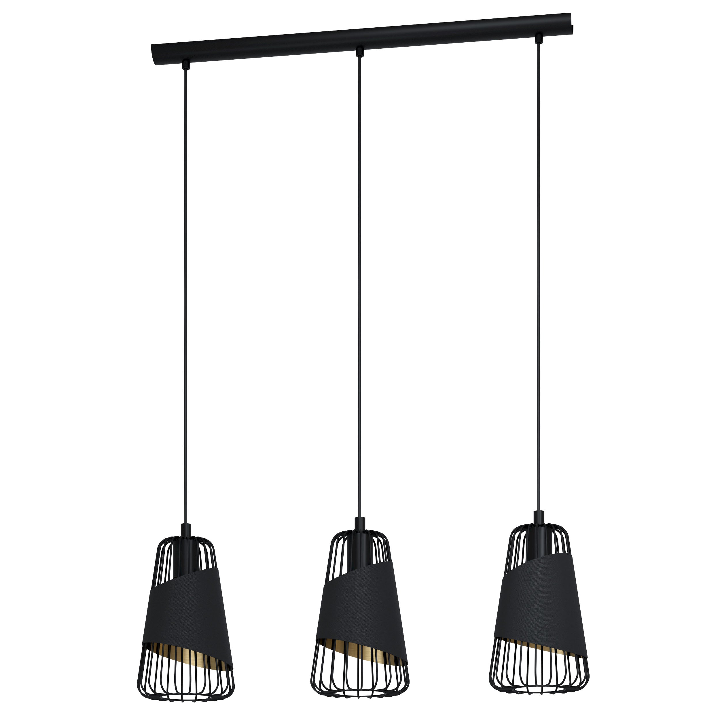 Eglo EU Dakar 1 Satin Nickel Steel & Glass Classic Design 2-Light Spotlight product image - Endon Lighting from First Light Direct with great prices and fast UK delivery