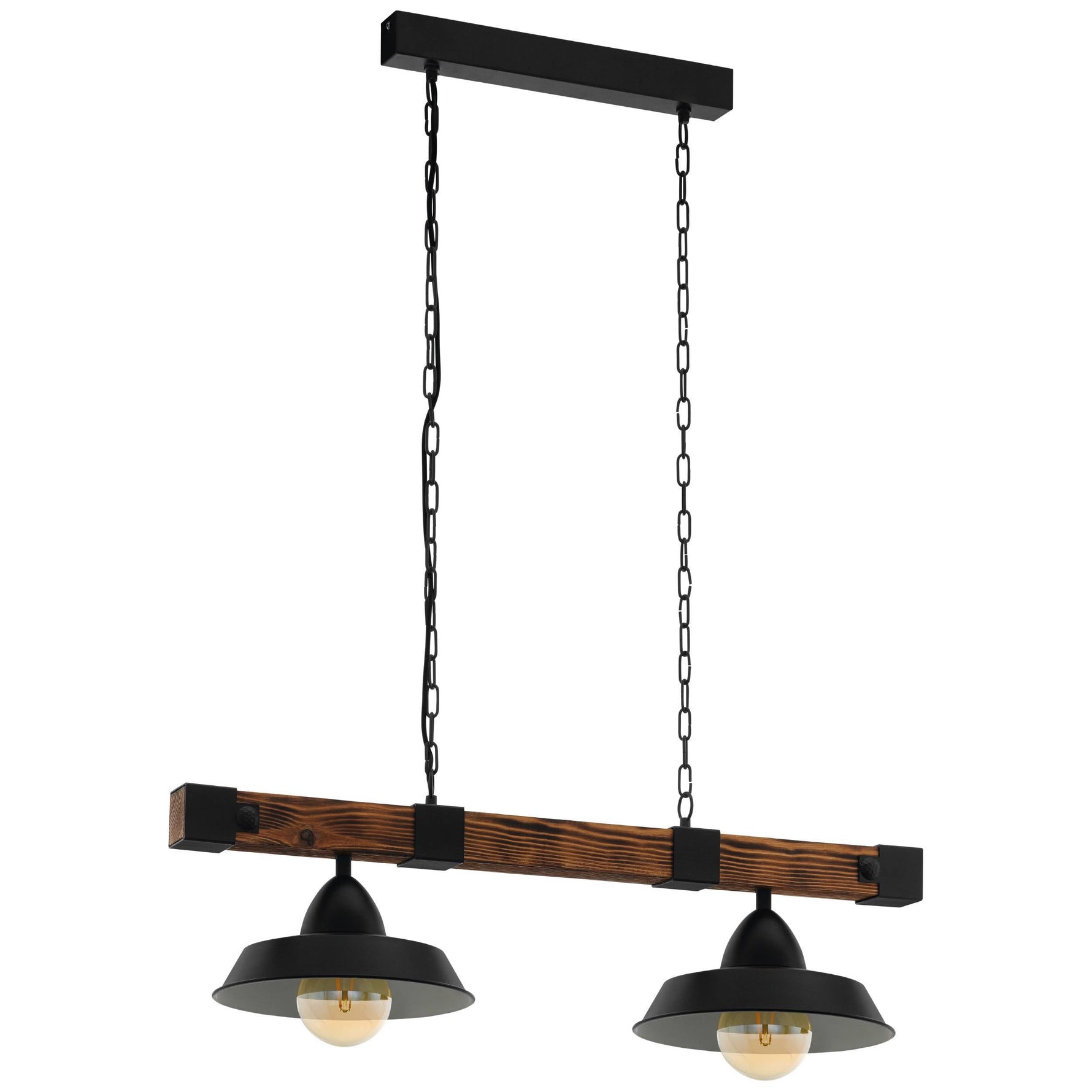 Eglo EU PULFERO?1 Outdoor Wall Light – Brown Zinc?Plated Steel, E27, Traditional Exterior Lighting
