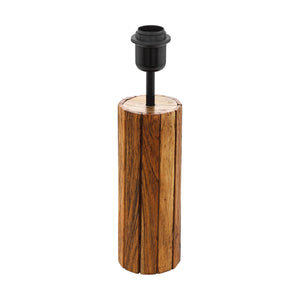 Eglo EU Thornhill Candle Stick Table Lamp Wood/Black
