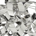 Searchlight Electric Curls 3Lt Semi-Flush  - Chrome Metal 4973-3CC