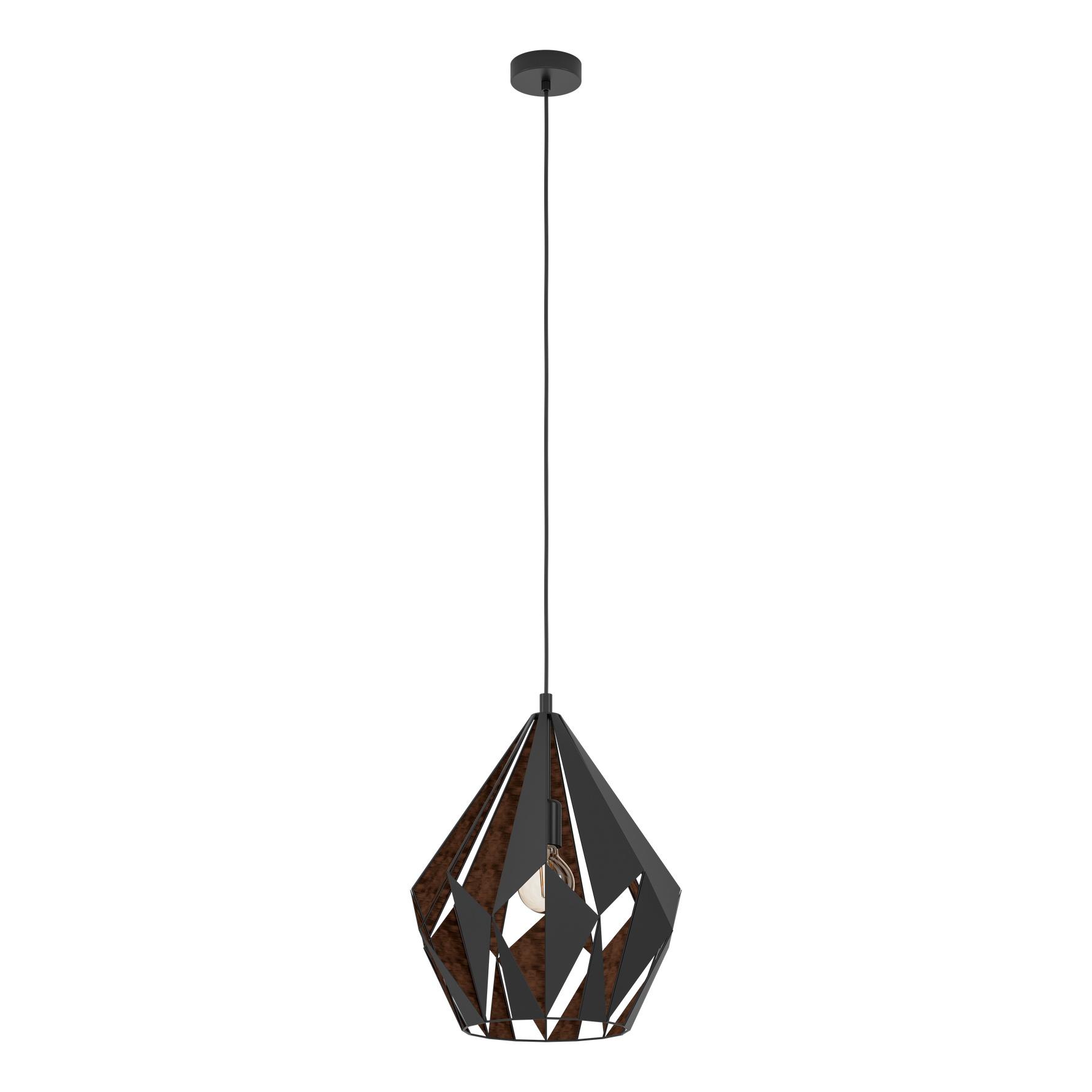 Eglo Lighting HL/1 E27 black/copper 'CARLTON 1' Vintage from the CARLTON 1 range. Part Number - 49878