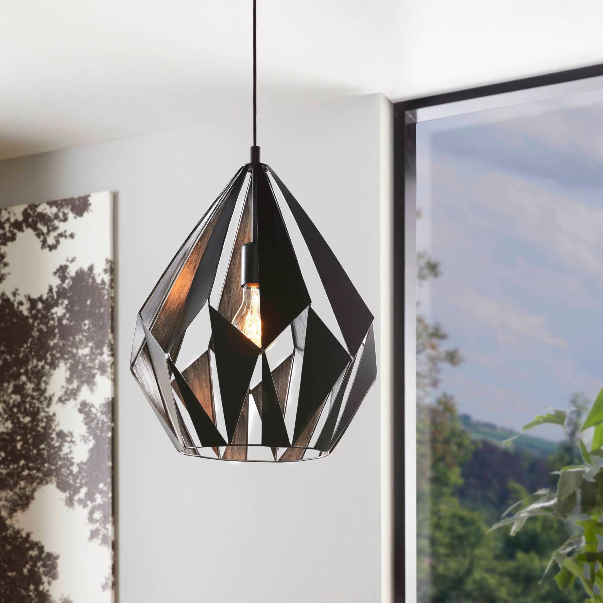 Eglo EU Romendo 1 Chrome Steel & Plastic Bathroom LED Wall Light