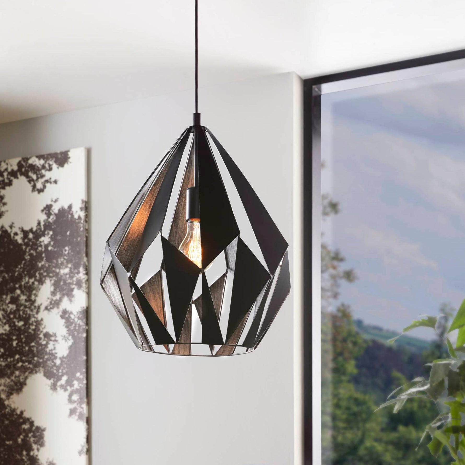 Eglo EU Romendo 1 Chrome Steel & Plastic Bathroom LED Wall Light