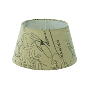 Eglo EU 1+1 Vintage White & Brown Printed Design Lamp Shade