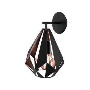 Eglo EU Carlton 1 Industrial Vintage Wall Light