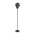 Eglo EU Carlton Floor Lamp Black/Copper 