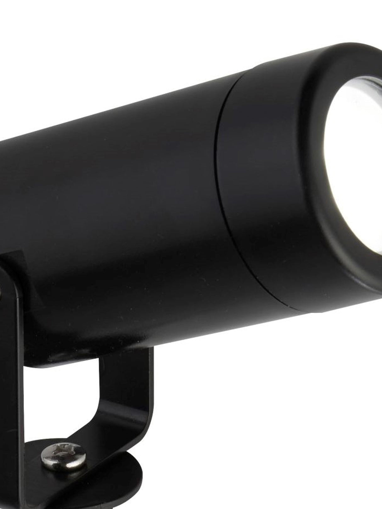 Searchlight Electric Spikey Outdoor Coastal Spotlight - Black Polycarbonate 5010BK