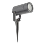 Searchlight Electric Spikey Outdoor Coastal Spotlight - ABS & Polycarbonate 5010GY