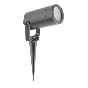 Searchlight Electric Spikey Outdoor Coastal Spotlight - ABS & Polycarbonate 5010GY