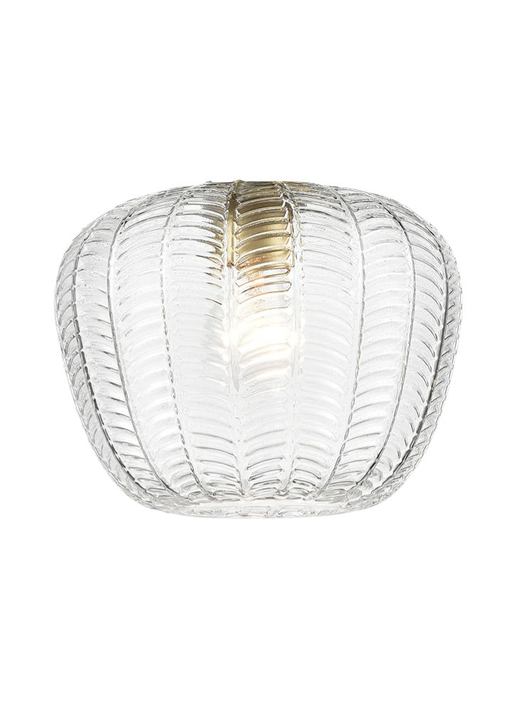 Franklite Chevron Clear Glass 230mm x 180mm Mezcla part no - 505