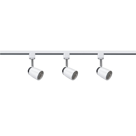Searchlight Electric Track & Spot 3Lt LED Kit -White Metal 51018WH