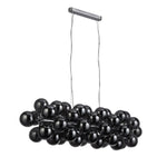 Searchlight Electric Berry 25Lt Bar Pendant  - Chrome Metal & Smoked Glass 52131-25SM