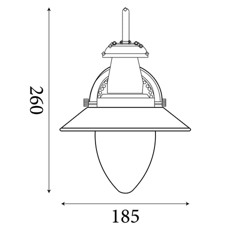 Searchlight Electric Fisherman II Wall Light - Satin Silver & Clear Seeded Glass 5331-1SS