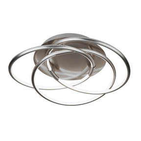 Magic LED Flush - Satin Silver