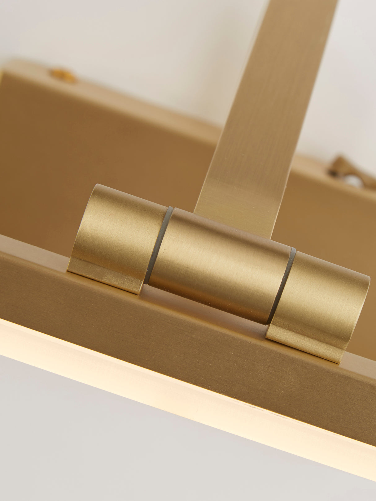 Searchlight Electric Bilbao  Picture Light - Satin Brass Metal 5551-51SB