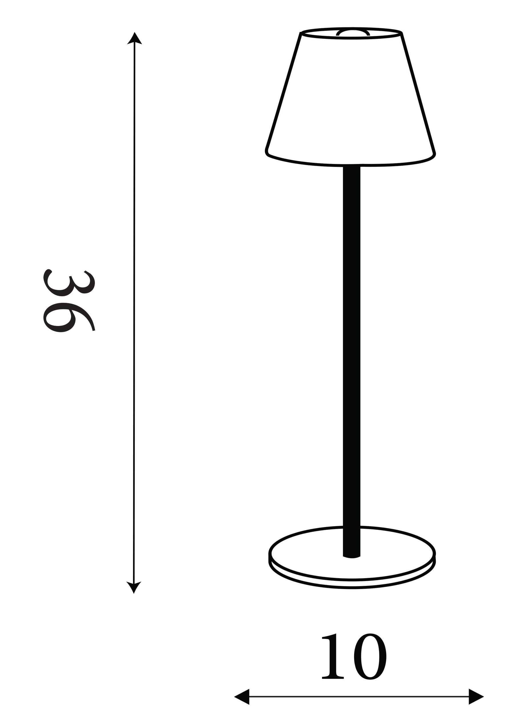 Searchlight Electric Mother & Child Floor Lamp - Matt Black Metal 55601BK