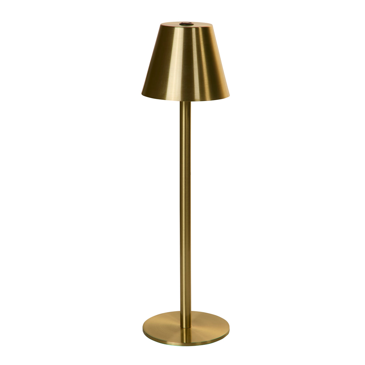 Searchlight Electric Tyler Rechargeable Table Lamp, Gold 55610GO