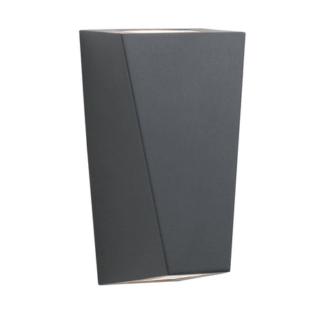 Sheffield Outdoor Wall Light  - Black Metal & Glass