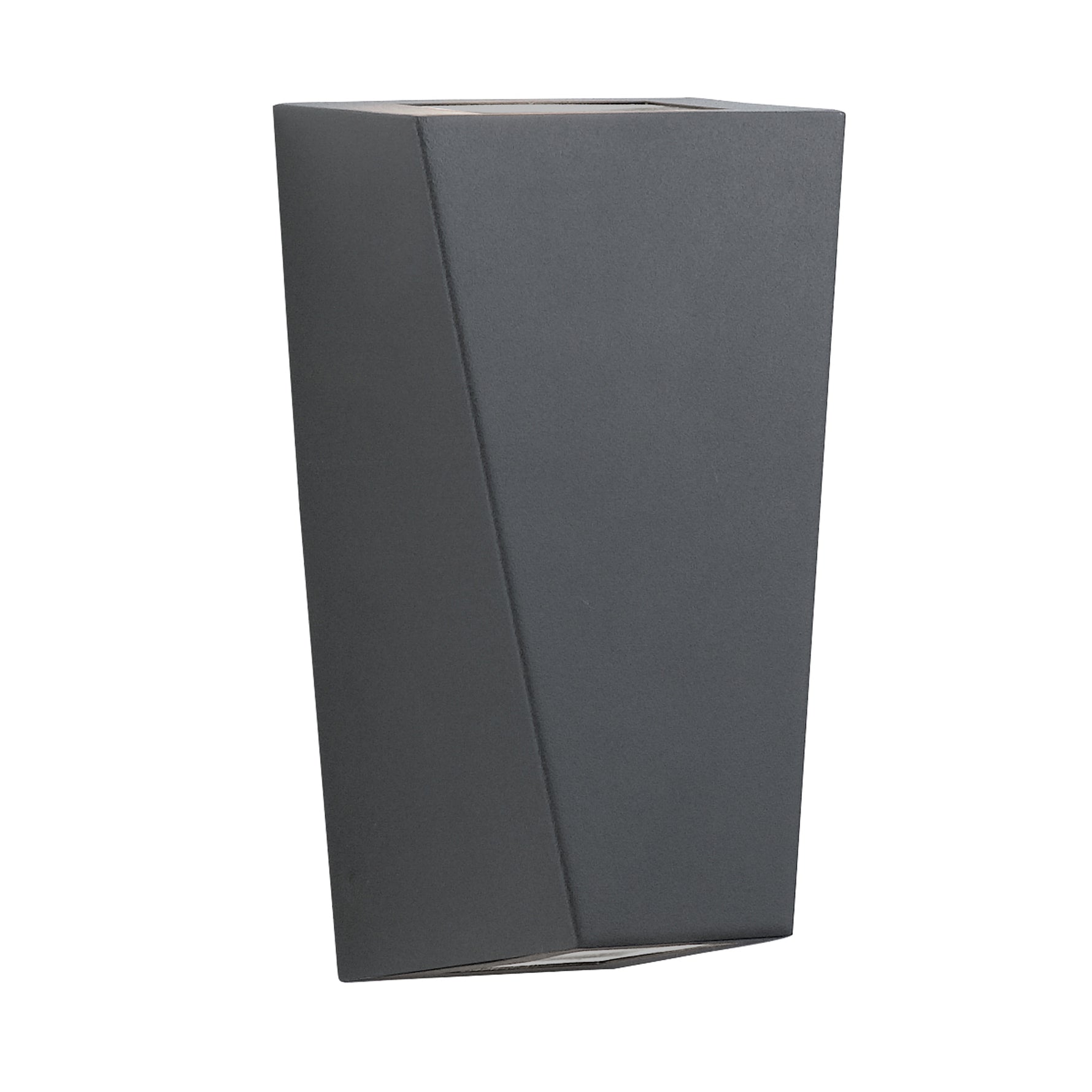 Searchlight Electric Sheffield Outdoor Wall Light  - Black Metal & Glass 5600-2BK-LED