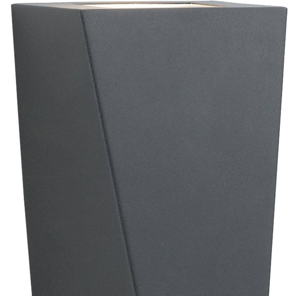 Searchlight Electric Sheffield Outdoor Wall Light  - Black Metal & Glass 5600-2BK-LED