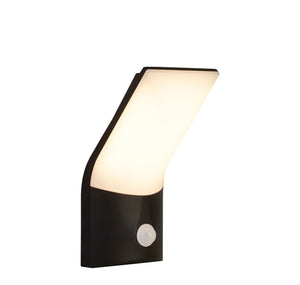 Copenhagen Wall Light - Black Metal & Opal Polycarbonate
