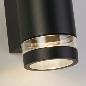 Searchlight Electric Austin Outdoor Wall Light Black 61100BK