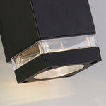 Searchlight Electric Houston Outdoor Wall Light Black 61101BK