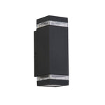 Searchlight Electric Houston Outdoor Wall Light Grey 61101GY