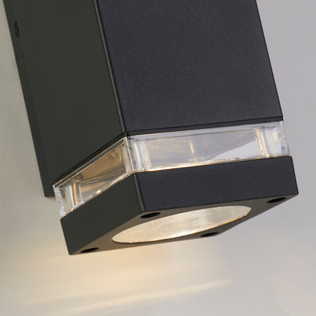 Searchlight Electric Houston Outdoor Wall Light Grey 61101GY