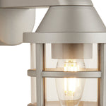 Searchlight Electric Seaside Outdoor Wall Light - Silver Plastic 61133SI