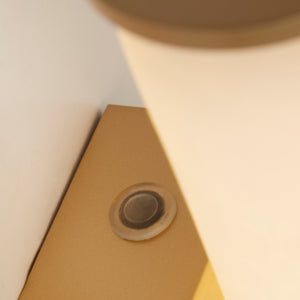 Searchlight Electric Wales LED Wall Light, Matt Gold Metal with Marble Resin 61185-1GO