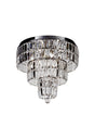 Empire 6Lt Flush - Chrome Metal & Clear Crystal